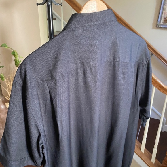 Pronto Uomo Mens Vintage 100% Silk Casual Button Down Shirt Size Large - Picture 3 of 10